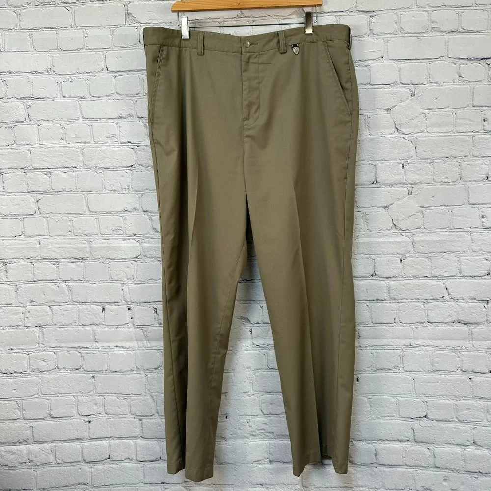 Cleveland Classic Men's Golf Pants, Size W38 x L30,‎ Khaki Green
